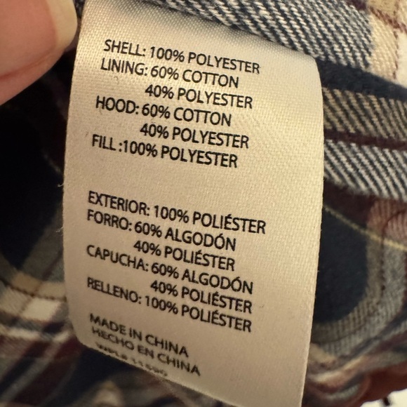 Men’s Weatherproof Vintage Maroon Puffer Vest with Hood Sz L EUC - Picture 8 of 12